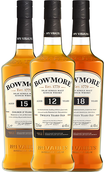 BOWMORE ISLAY SINGLE MALT WHISKY