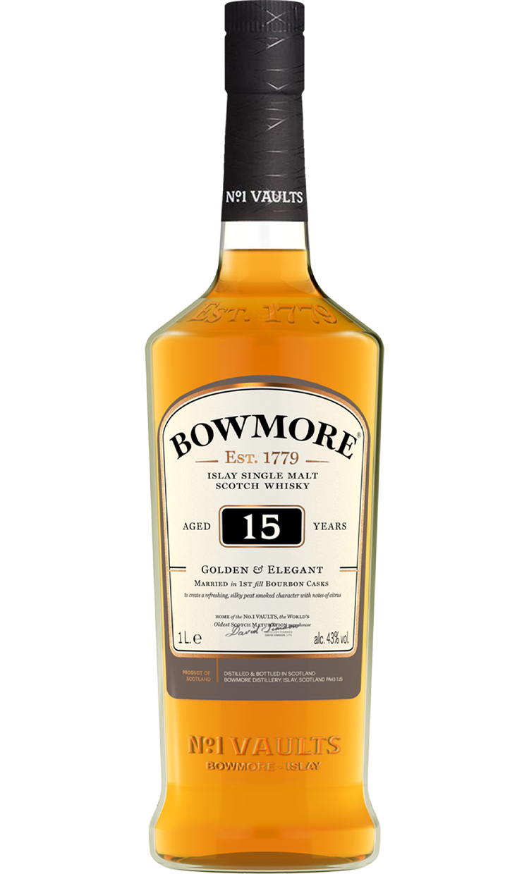 BOWMORE 15YO GOLDEN & ELEGANT